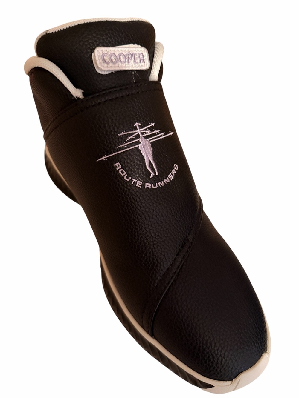 Route Runners 001 by Amari Cooper Black High Top Athletic Shoe